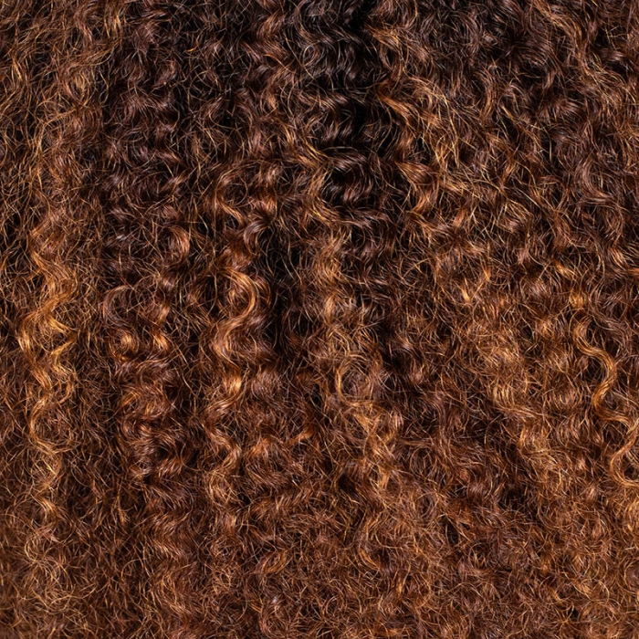 3 IN 1 HALF WIG Amber Flow Curly Side Part Pre-Styled Half Wig Flip Over Draw-strings Wig