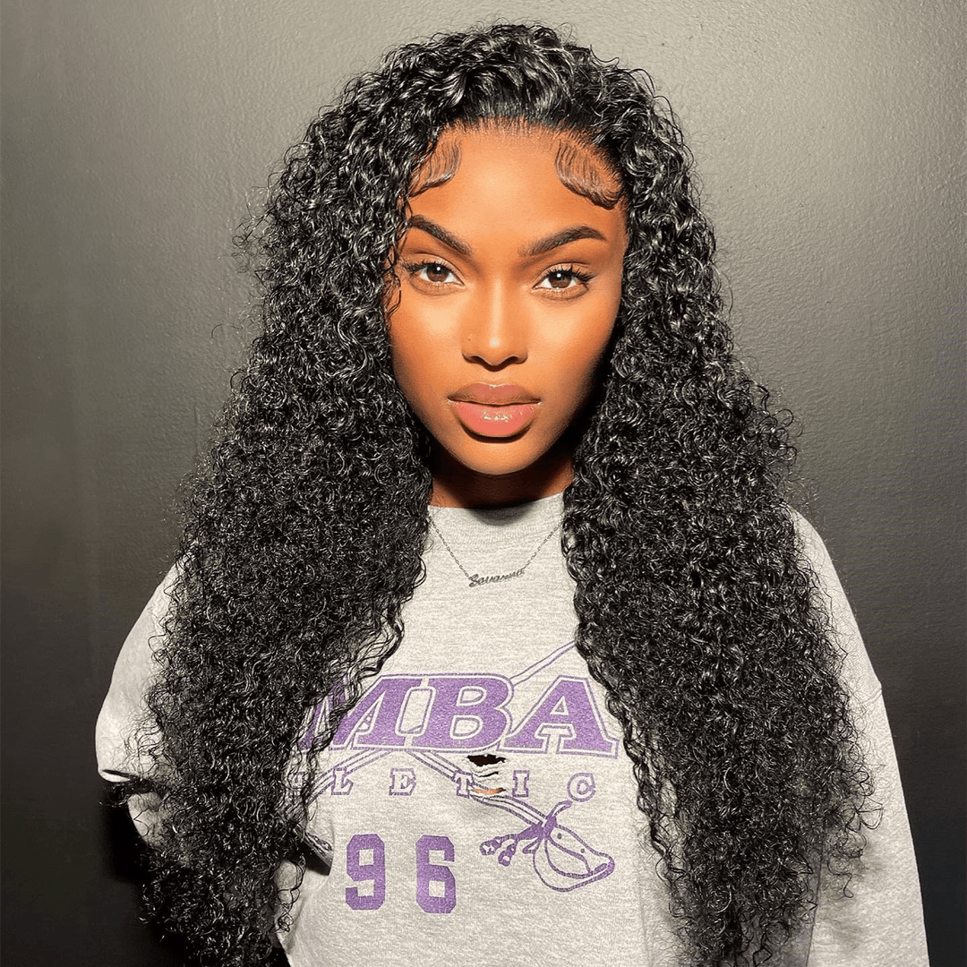 13x4 Pre-Max Pre-Cut Transparent/HD Lace Front Afro Curly Pre-Everything Wig TianaHair
