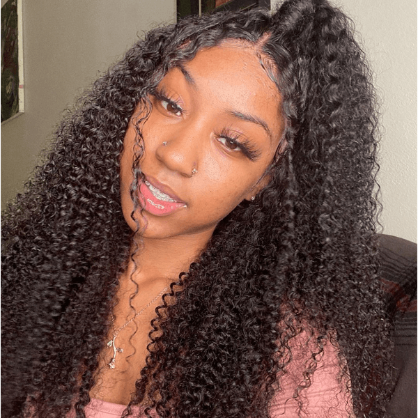 13x4 Pre-Max Pre-Cut Transparent/HD Lace Front Afro Curly Pre-Everything Wig TianaHair