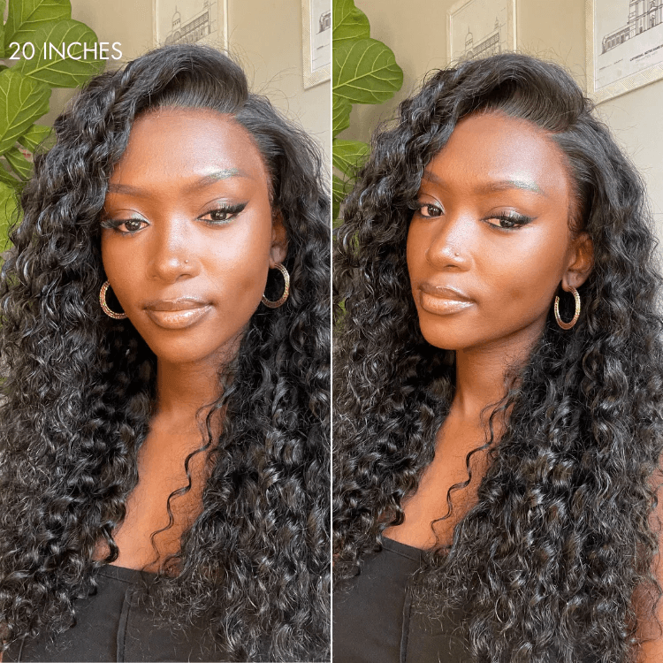 13x4 Pre-Max Pre-Cut Transparent/HD Lace Front Deep Wave Pre-Everything Wig TianaHair