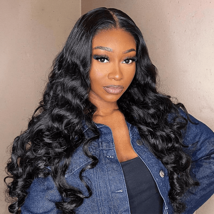 13x4 Pre-Max Pre-Cut Transparent/HD Lace Front Ocean Wave Pre-Everything Wig TianaHair