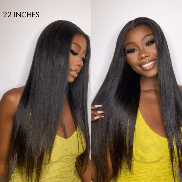 13x4 Pre-Max Pre-Cut Transparent/HD Lace Front Silky Straight Pre-Everything Wig TianaHair
