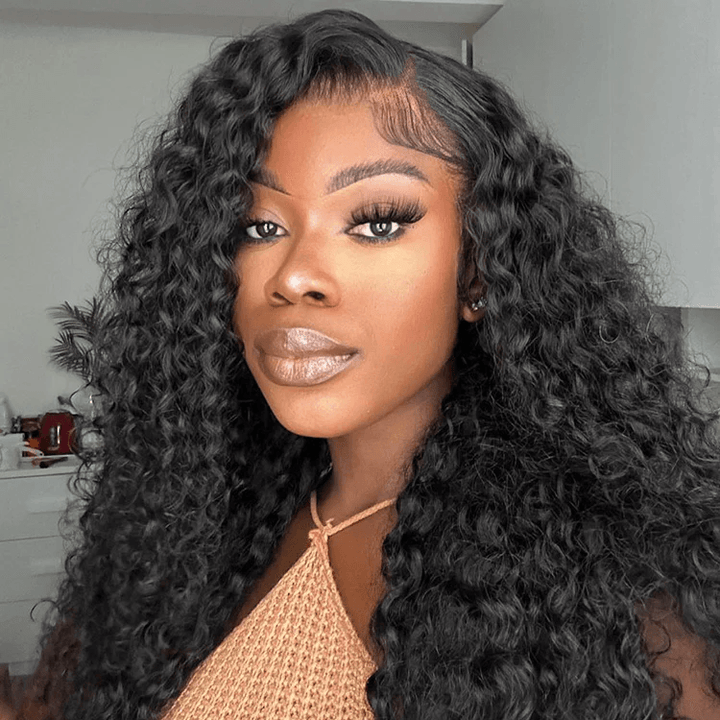 13x4 Pre-Max Pre-Cut Transparent/HD Lace Front Water Wave Pre-Everything Wig TianaHair