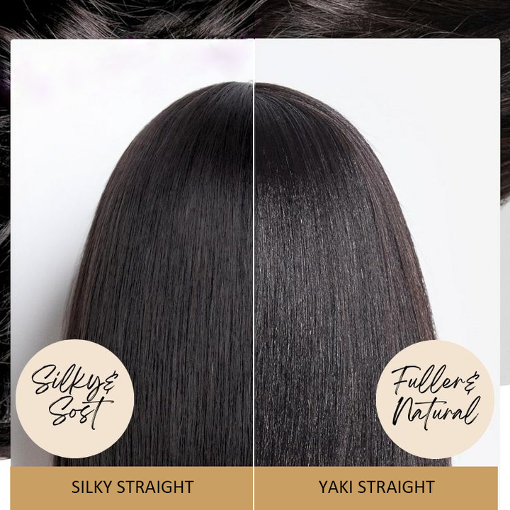 Pre-Max Nature Yaki / Silky Staight Bob Ear-to-Ear Glueless 13x4 Frontal Transparent/HD Lace Short Bob Wig