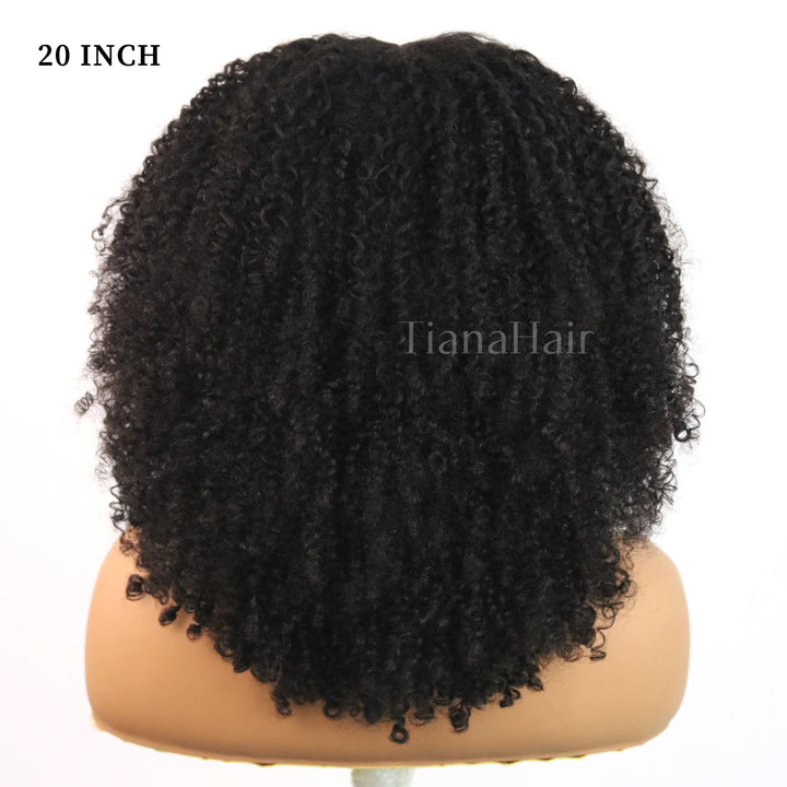 Afro Kinky Coily Layered Cut 7x5 Lace Pre-Everything Wear Go Glueless Wig