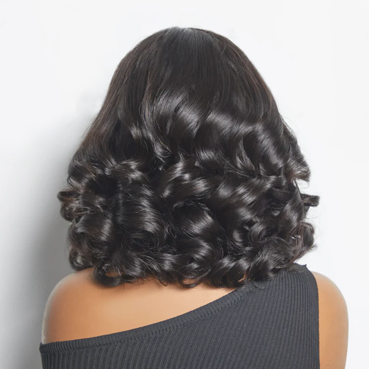 6x4 Lace Voluminous Loose Body Wave 200% Density Glueless Wig Pre-Cut Lace TianaHair