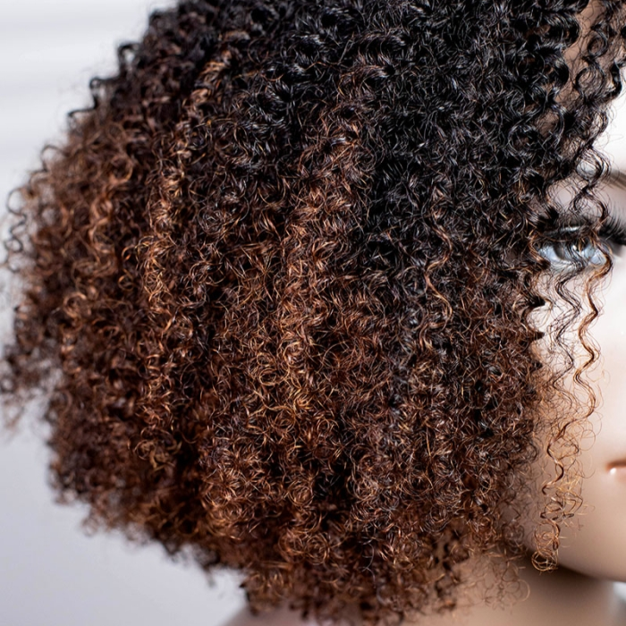 4x4/7x5 Lace Brown Sugar Bob Afro Curly Pre-Everything Glueless Wig