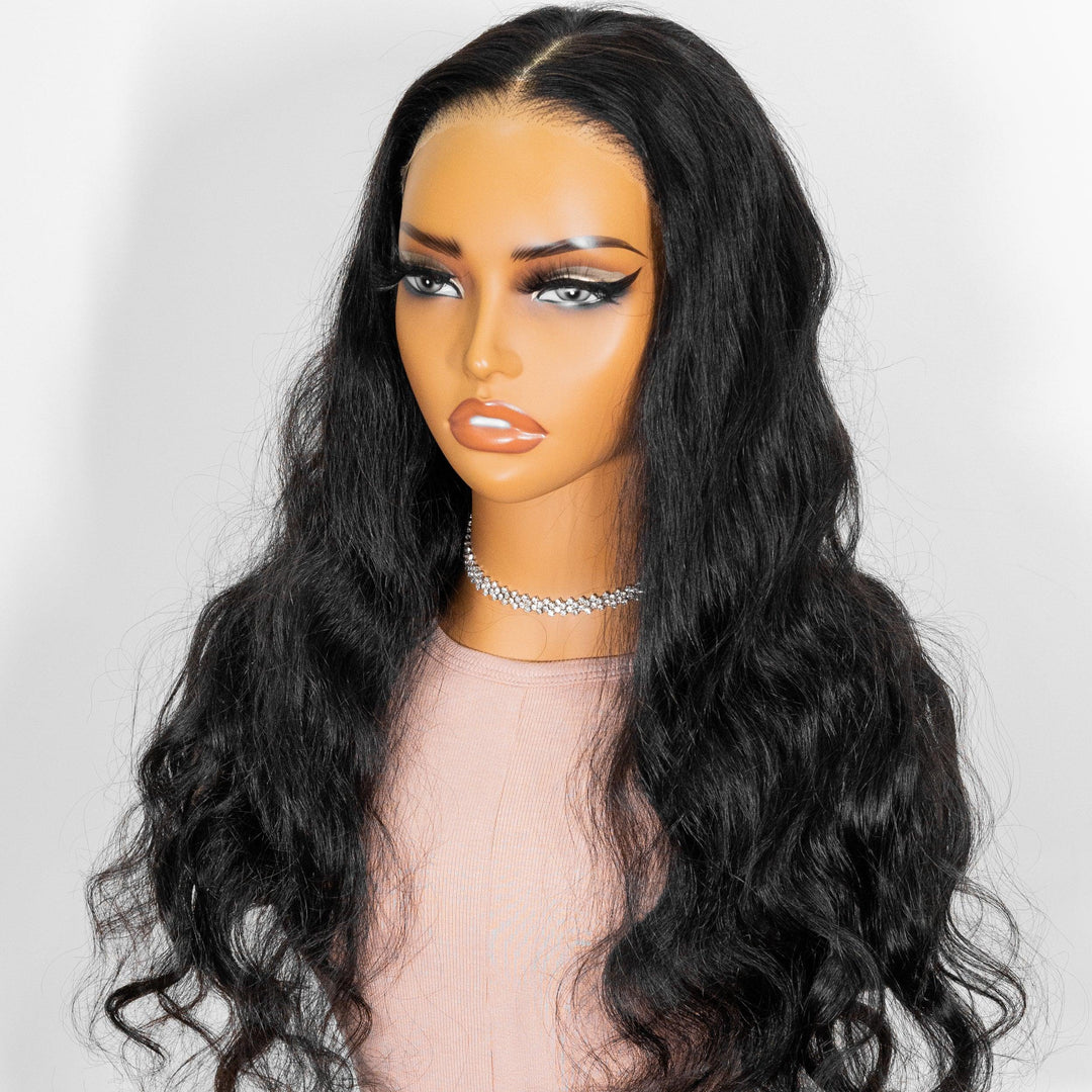 Body Wave 6x4 Wear Go Glueless Transparent/HD Lace Wig With Pre Bleached Tiny Knots TianaHair