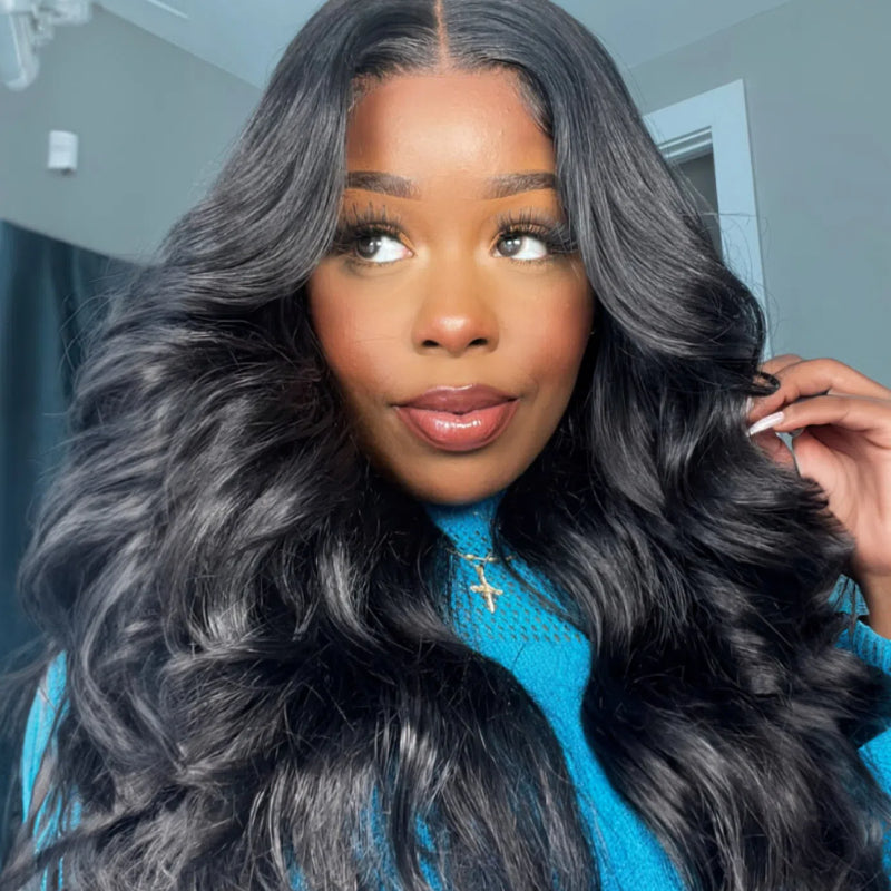 【Clearance Sale】13x4 Frontal Lace Body Wave Wig 100% Human Hair TianaHair