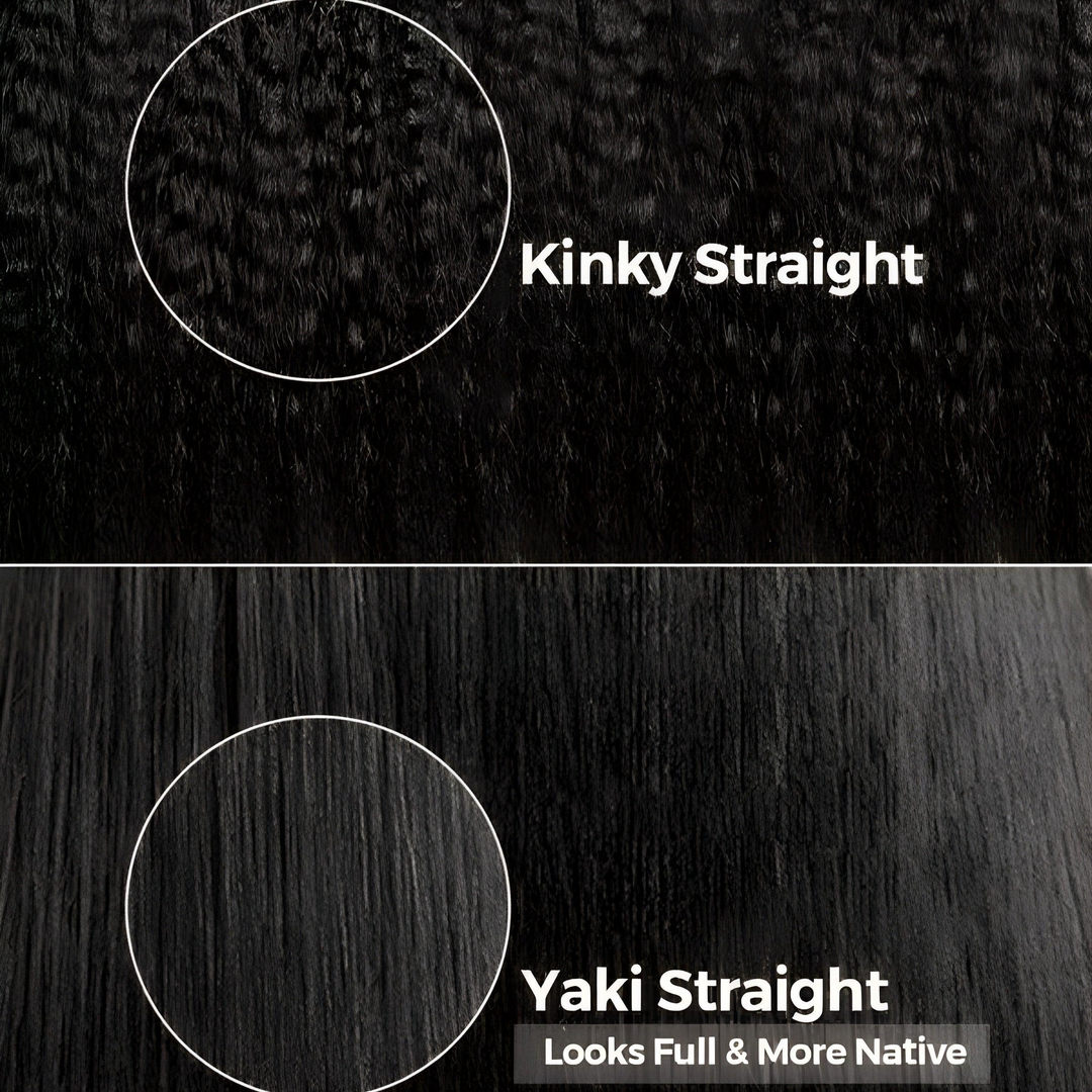 【Clearance Sale】Yaki Straight 6x4 Transparent Lace Wear Go Glueless Wig Pre-everything 100% Human Hair TianaHair