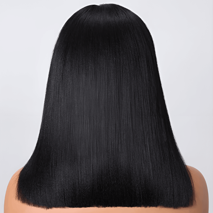 【Clearance Sale】Yaki Straight 6x4 Transparent Lace Wear Go Glueless Wig Pre-everything 100% Human Hair TianaHair