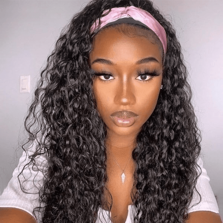 Deep Wave Ready to Wear Wig - headband wig human hair | Tianahair TianaHair