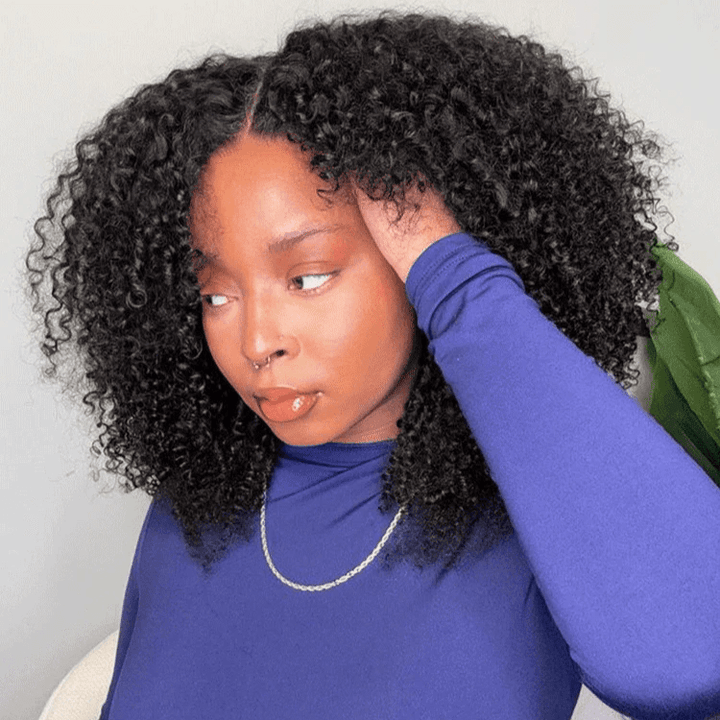 Finger Coily 9x6 Transparent/HD Lace Pre-everything Wear Go Glueless Wig TianaHair