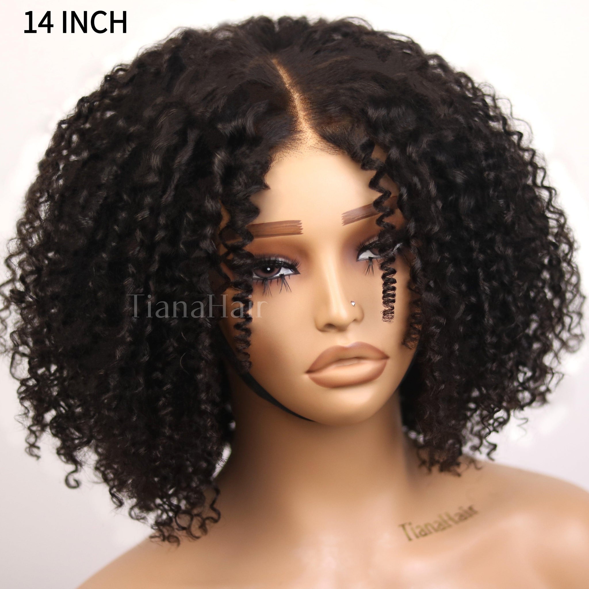 Kinky Coily 6x4 Transparent / HD Lace Pre-everything Wear Go Glueless Wig TianaHair