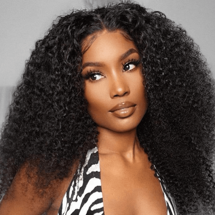 Kinky Curly 6x4 Transparent/HD Lace Wear Go Pre-everything Glueless Wig TianaHair