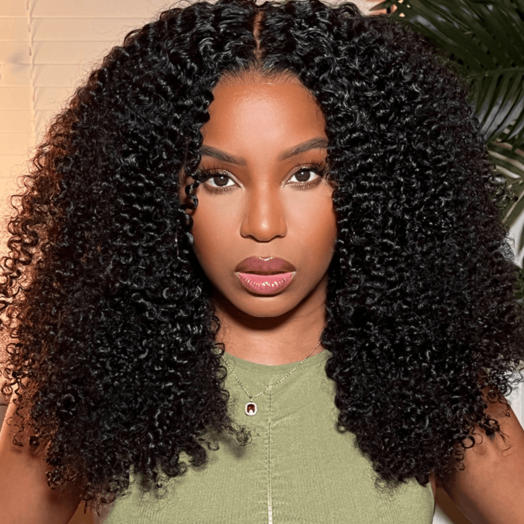 Kinky Curly 6x4 Transparent/HD Lace Wear Go Pre-everything Glueless Wig TianaHair