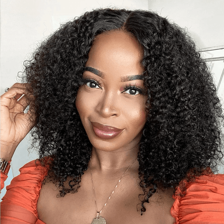 Kinky Curly 6x4 Transparent/HD Lace Wear Go Pre-everything Glueless Wig TianaHair