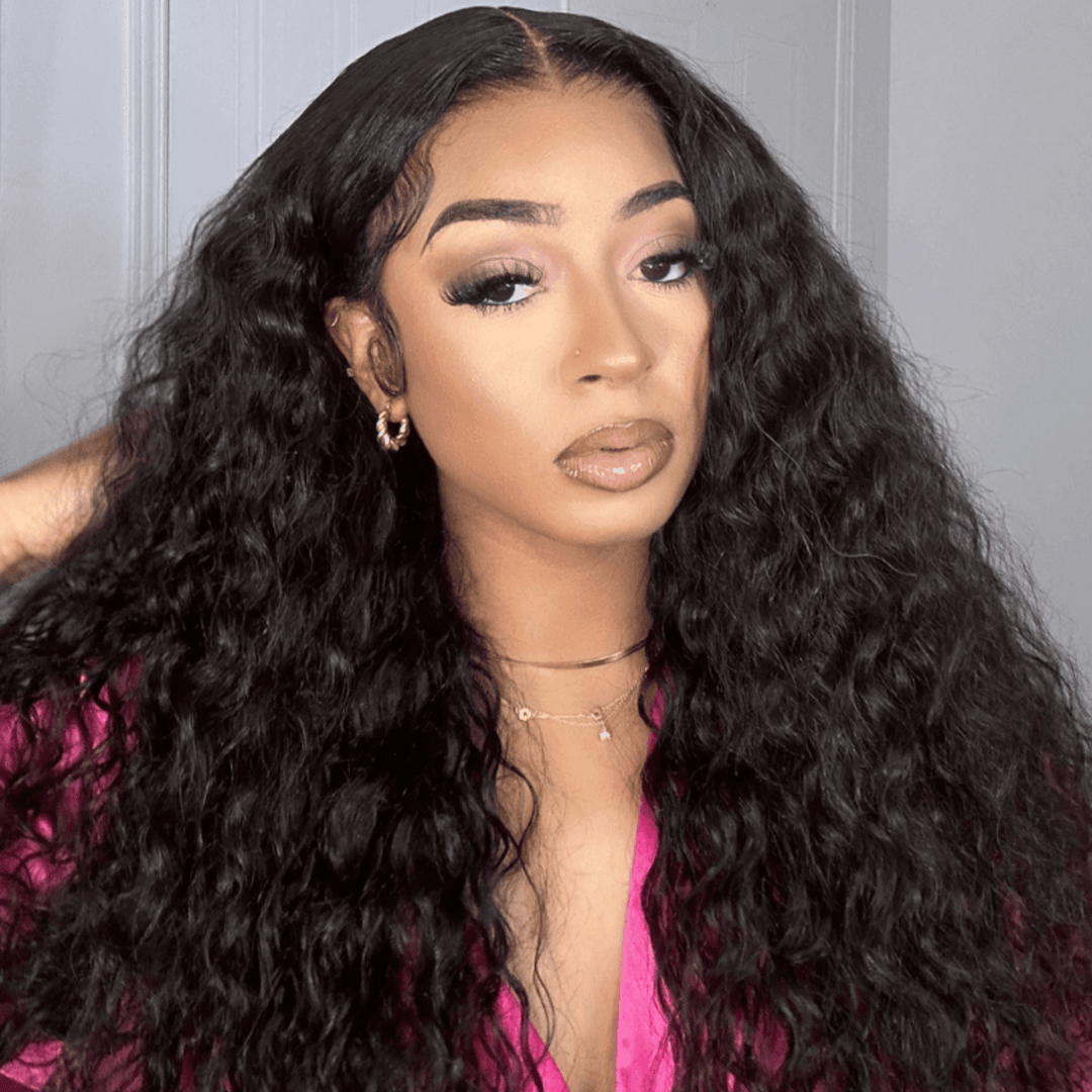 Water Wave 6x4 Wear Go Glueless Transparent/HD Lace Wig With Pre Bleached Tiny Knots TianaHair