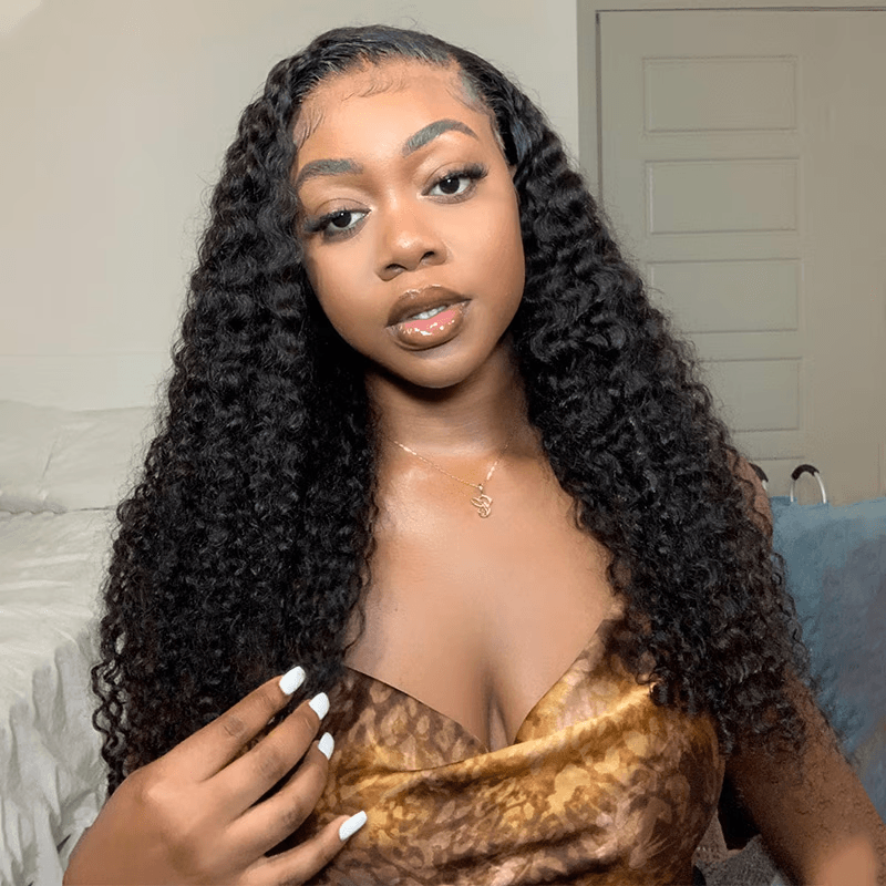 Water Wave 6x4 Wear Go Glueless Transparent/HD Lace Wig With Pre Bleached Tiny Knots TianaHair