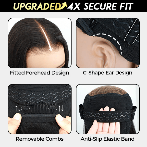 Wear Go Afro Curly 9x6 Transparent/HD Lace Pre-Bleached Tiny Knots Pre-Cut Glueless Wig TianaHair