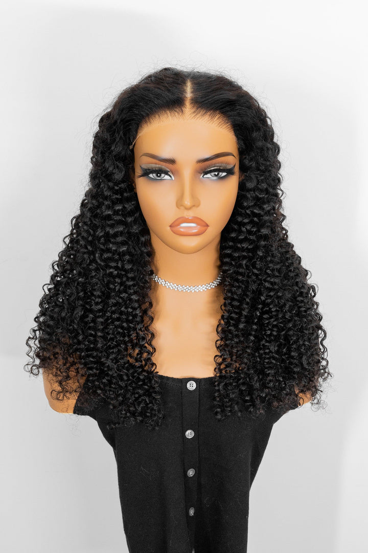 Wear Go Kinky Curly 9x6 Transparent/HD Lace Pre-Bleached Tiny Knots Pre-Cut Glueless Wig TianaHair