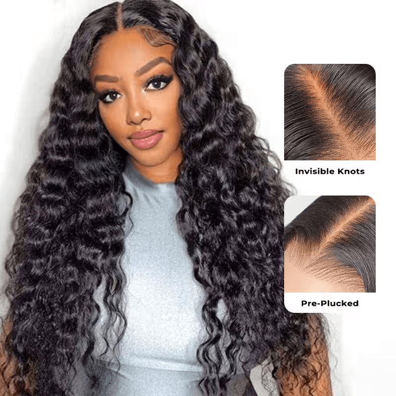 Wear Go Loose Deep 9x6 Transparent/HD Lace Pre-Bleached Tiny Knots Pre-Cut Glueless Wig TianaHair