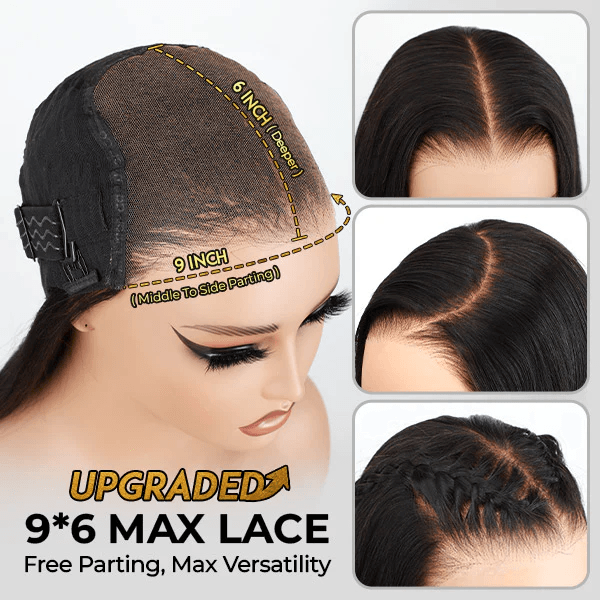 Wear Go Loose Deep 9x6 Transparent/HD Lace Pre-Bleached Tiny Knots Pre-Cut Glueless Wig TianaHair