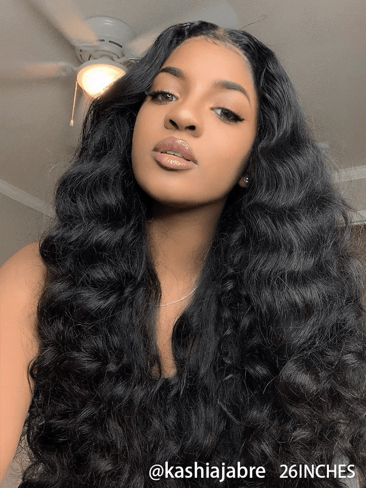 Wear Go Loose Deep 9x6 Transparent/HD Lace Pre-Bleached Tiny Knots Pre-Cut Glueless Wig TianaHair