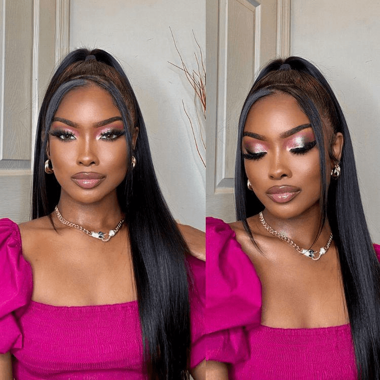 Wear Go Silky Straight 9x6 Transparent/HD LacePre-Bleached Tiny Knots Pre-Cut Glueless Wig TianaHair