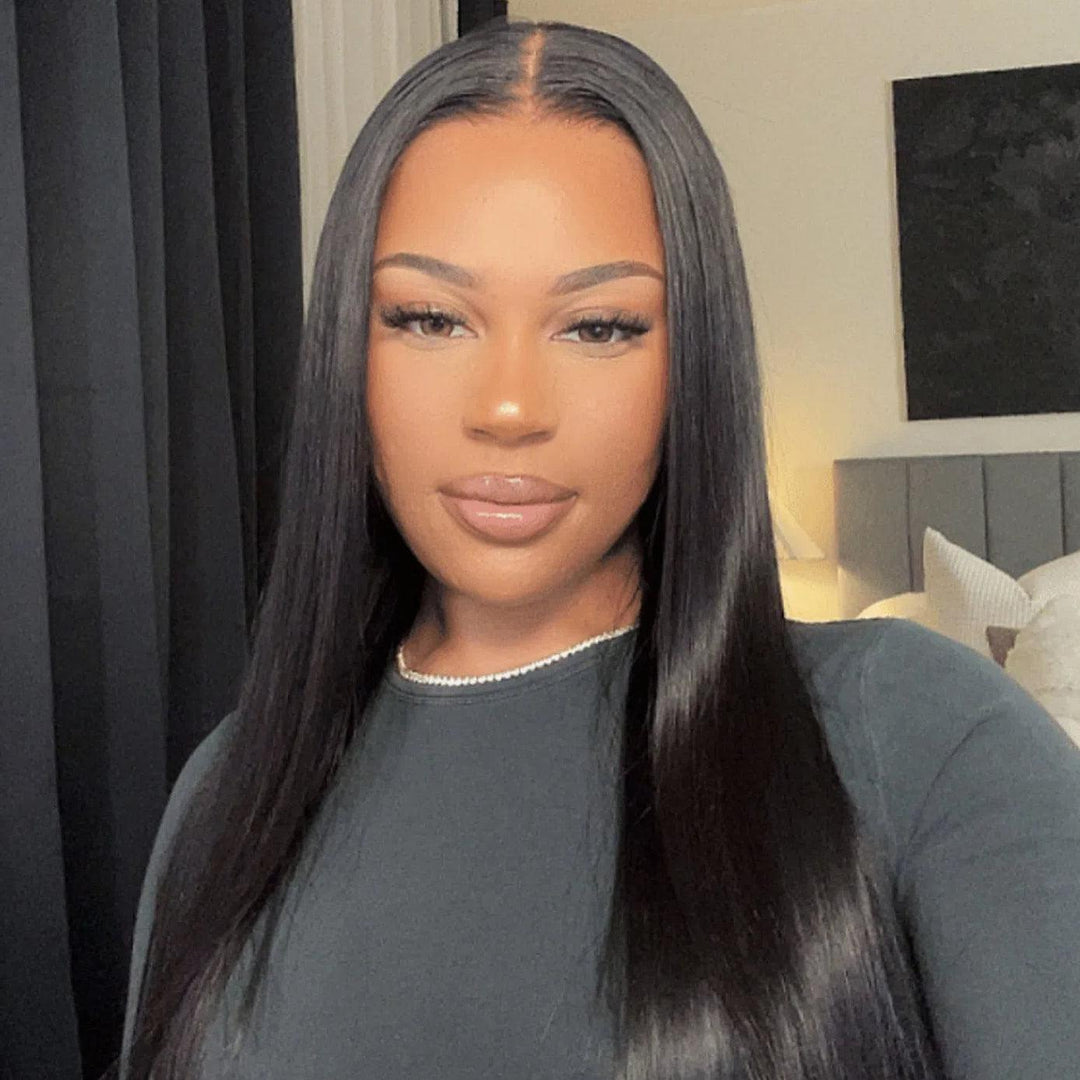 Wear Go Silky Straight 9x6 Transparent/HD LacePre-Bleached Tiny Knots Pre-Cut Glueless Wig TianaHair