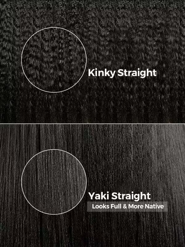 Wear Go Yaki Straight 9x6 Transparent/HD Lace Pre-Bleached Tiny Knots Pre-Cut Glueless Wig TianaHair