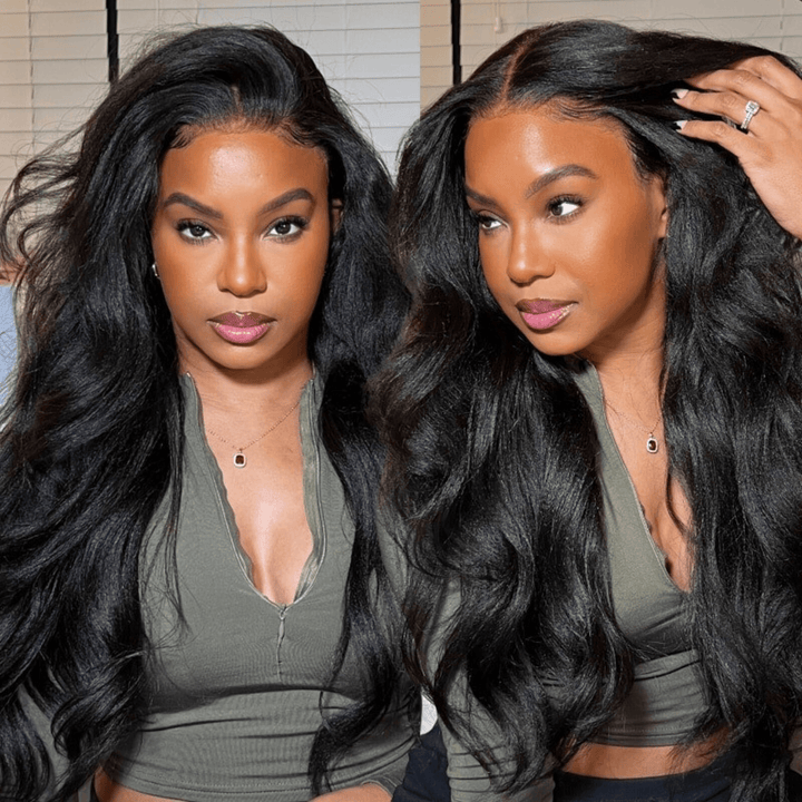 Wear Go Yaki Straight 9x6 Transparent/HD Lace Pre-Bleached Tiny Knots Pre-Cut Glueless Wig TianaHair