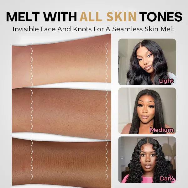 Wear Go Yaki Straight 9x6 Transparent/HD Lace Pre-Bleached Tiny Knots Pre-Cut Glueless Wig TianaHair