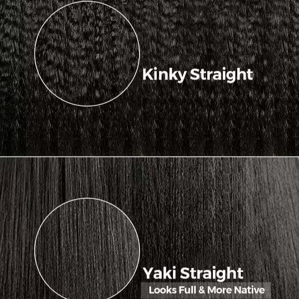 Yaki Straight 6x4 Wear Go Glueless Transparent/HD Lace Wig With Pre Bleached Tiny Knots TianaHair