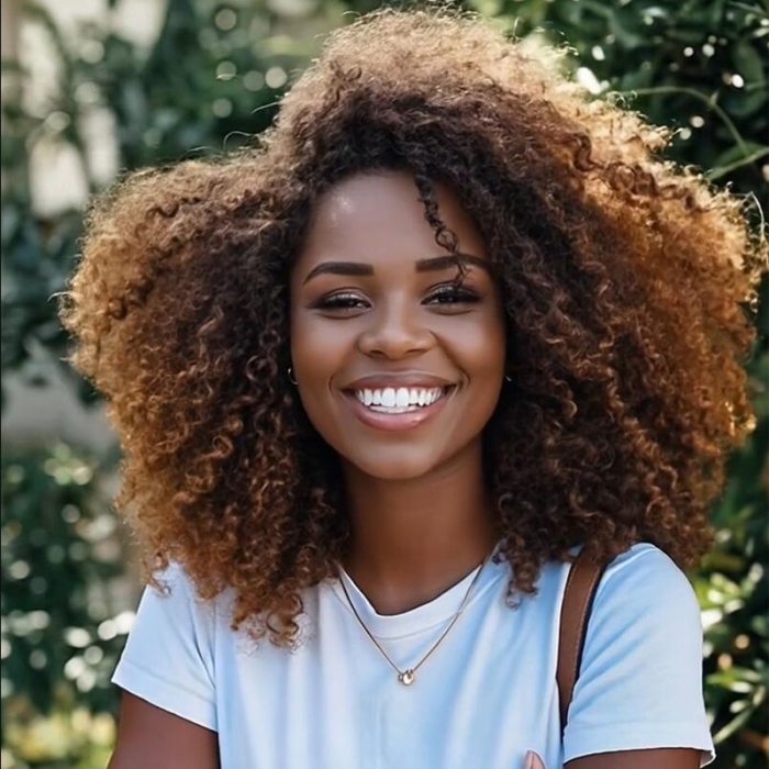 3 IN 1 HALF WIG Amber Flow Curly Side Part Pre-Styled Half Wig Flip Over Draw-strings Wig