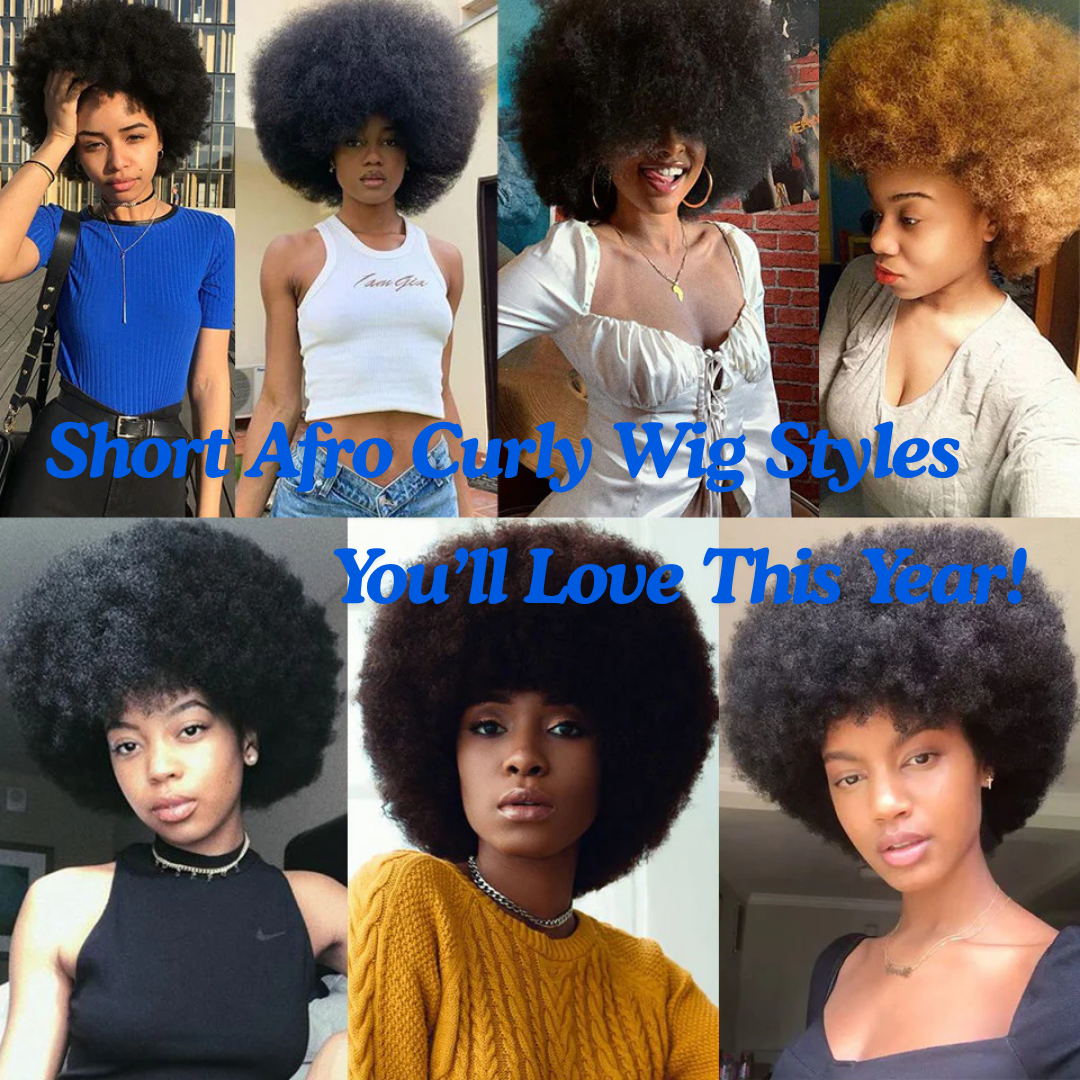 Short Afro Curly Wig Styles You’ll Love This Year