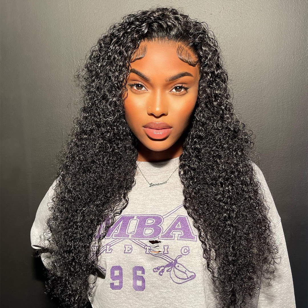 13x4 Pre-Max Pre-Cut HD Lace Front Afro Curly Pre-Everything Wig