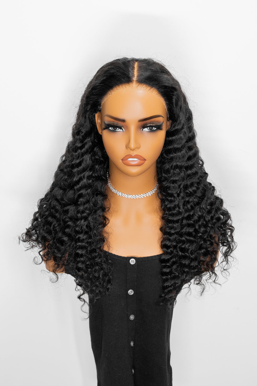 TianaHair Deep Wave 6x4 Wear Go Glueless Transparent/HD Lace Wig With Pre Bleached Tiny Knots.