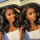 13x4 Pre-Max Pre-Cut Transparent/HD Lace Front Ocean Wave Pre-Everything Wig