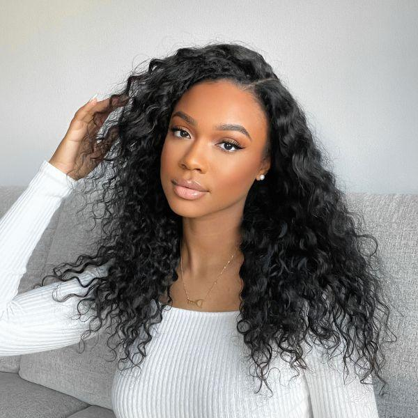 13x4 Pre-Max Pre-Cut HD Lace Front Water Wave Pre-Everything Wig