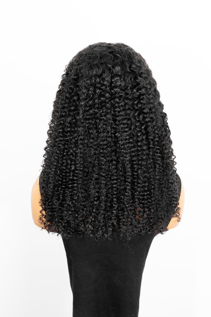 TianaHair Wear Go Kinky Curly 9x6 Transparent/HD Lace Pre-Bleached Tiny Knots Pre-Cut Glueless Wig.