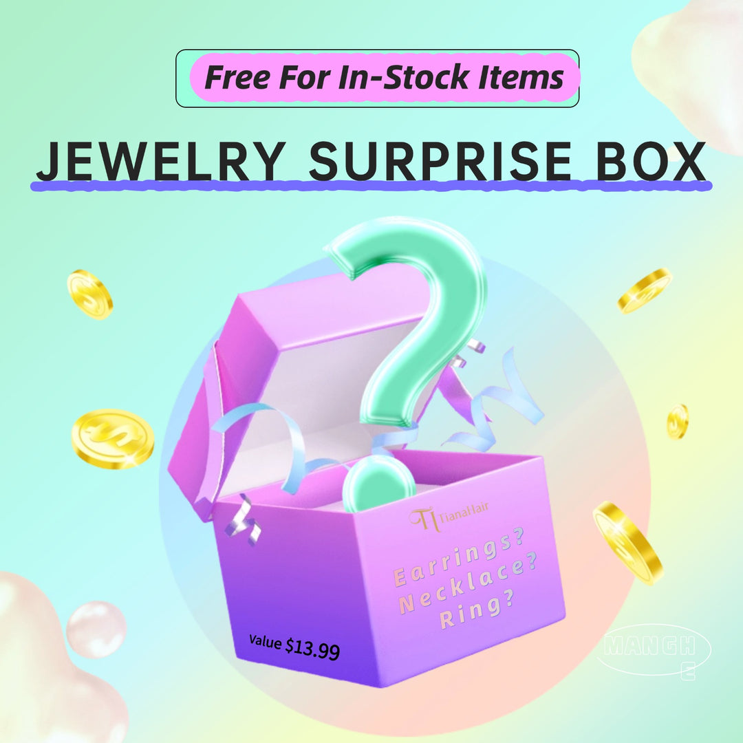 Gift for In-Stock | Jewelry Mystery Box-Random 1pair of Earrings/Necklace/Ring (Not for sale)