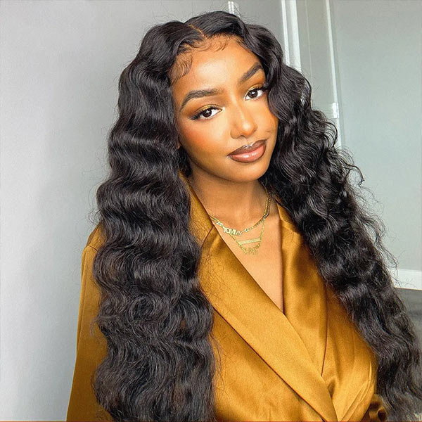 TianaHair Loose Deep 6x4 Wear Go Glueless Transparent/HD Lace Wig With Pre Bleached Tiny Knots.