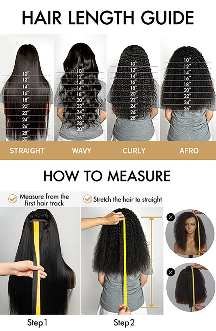 TianaHair V Part Kinky Curly Glueless Wigs Pre-plucked 100% Human Hair.