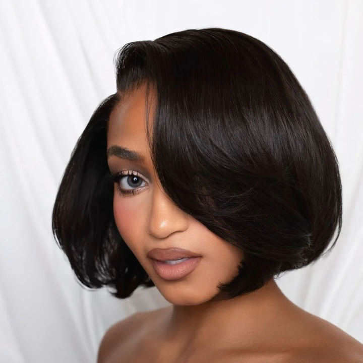 Afro Kinky Curly 6x4 Pre-Everything &amp; Transparent Lace Wear Go Glueless Perücke 