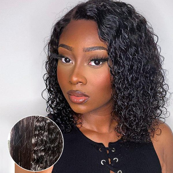 Wet and Wavy Water Wave 6x4 Pre-everything Wear Go Bob Wig-TianaHair