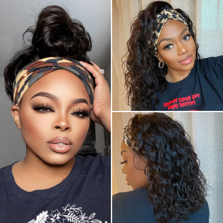 TianaHair Deep Wave Ready to Wear Wig - headband wig human hair | Tianahair.