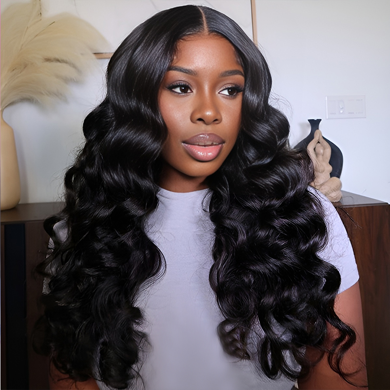 13x4 Pre-Max Pre-Cut HD Lace Front Ocean Wave Pre-Everything Wig