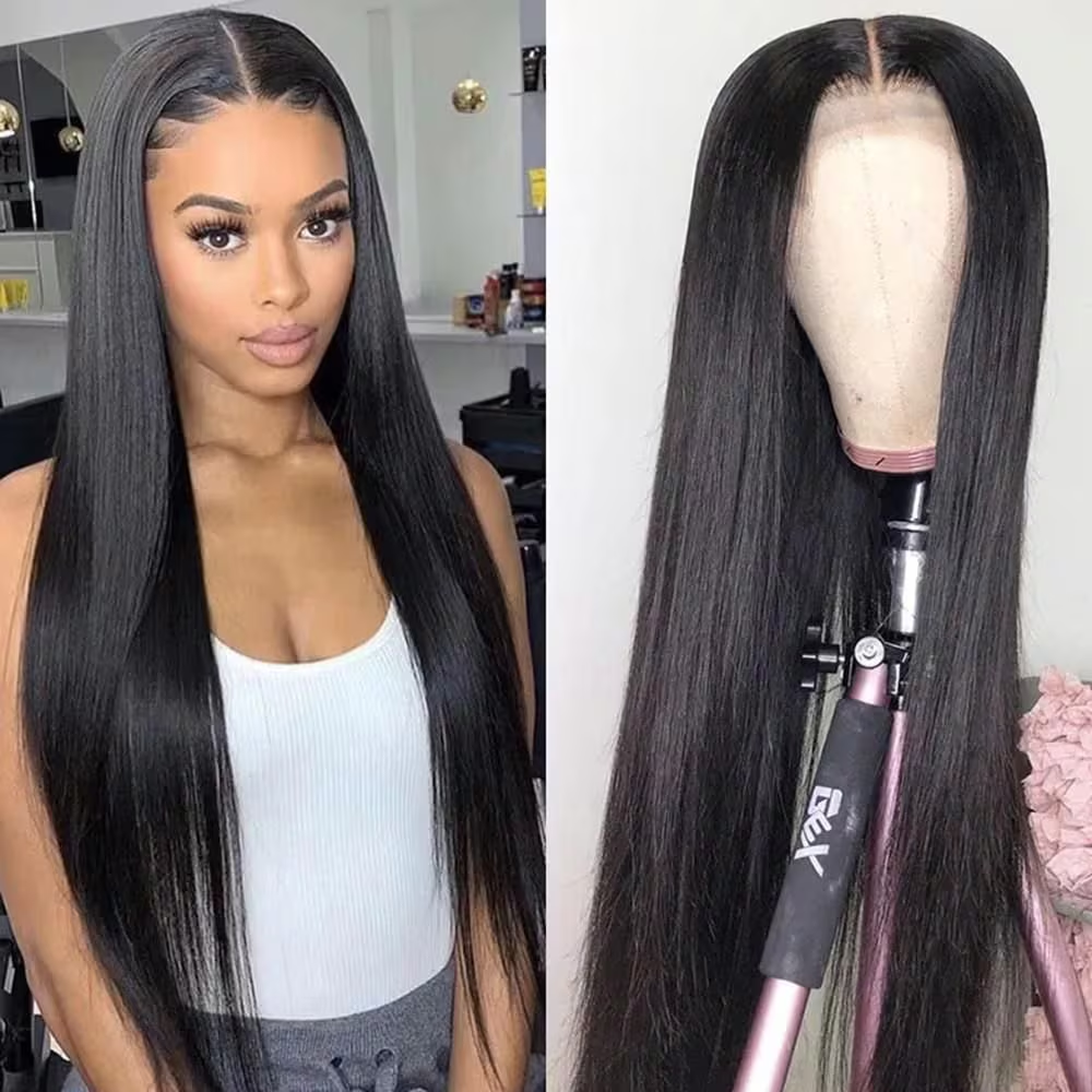 【Clearance Sale】13x4 Frontal HD Lace Silky Straight Wig 100% Human Hair TianaHair