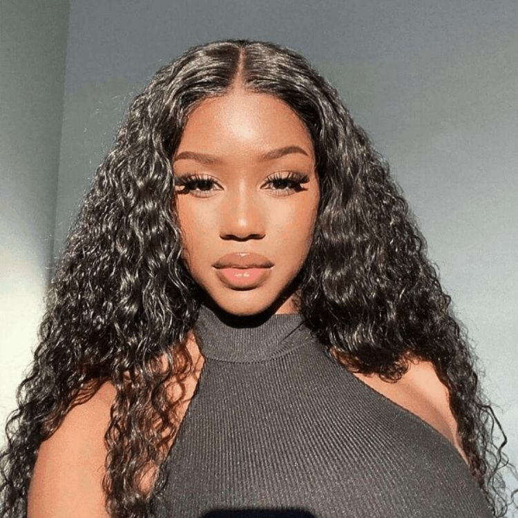 【Clearance Sale】13x4 Frontal Lace Water Wave Wig 100% Human Hair TianaHair